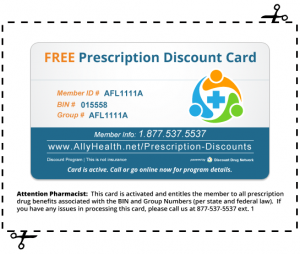 Print Card Page - AllyHealth